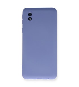 Samsung Galaxy A01 Core Kılıf Nano İçi Kadife Silikon - Lila