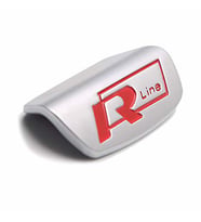 R-line direksiyon logosu-kırmızı / DIKA02