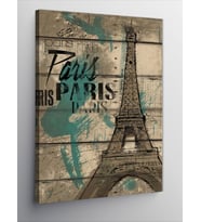 Kanvas Tablo Paris Eyfel Kulesi