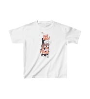 Çocuk Unisex Baskılı T-Shirt - Beyaz