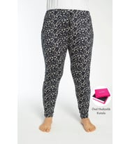 Büyük Beden Cepli Viskon Yazlık Pijama Altı y7 (Siyah)