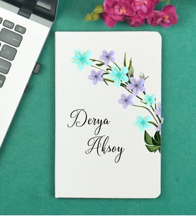 Arkadaşa Hediye Öğretmene Hediye Kişiye Özel Beyaz Defter
