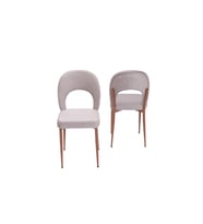Hilal Demir Mutfak Sandalyesi 2 Li Set (Ceviz)