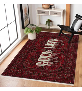 Dijital Kaymaz Yıkanabilir Modern Salon Halısı Mutfak Halısı Koridor Halısı Yolluk 133 Saçaklı
