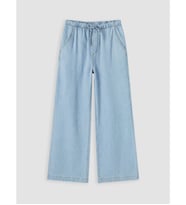 LCW Kids Mavi Wideleg Kız Çocuk Jean Pantolon