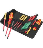 WERA KraftForm Kompact  VDE 17 Parça 1000 Volt İzoleli Tornavida Takımı (05006611001)