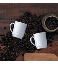 GÜRAL PORSELEN Lizbon 2 Adet 300 Cc Mug Bardak