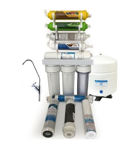 Reverse Osmosis 8 Aşamalı Su Arıtma Cihazı  (Beyaz)