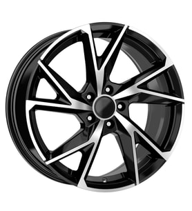 Kormetal CA23 9,0x20" PCD:5112 ET:45 CH:66,6 BD Jant 4 Adet (Siyah-Celık)
