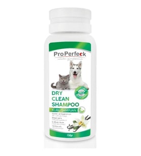 ProPerfeck Kedi Köpek Toz Şampuan Vanilya Kokulu (Beyaz)
