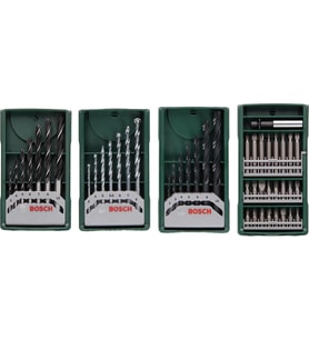 Bosch Professional Accessories X-Line Mini 3+1 Set Ahşap Taş Metal Matkap Ucu 2607017071