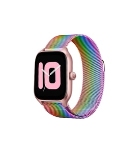 Watch 20mm Metal Mıknatıslı Kordon (saat Değildir) - Gökkuşağı
