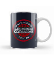 Gygax And Arnesons Dungeons And Dragons Fantasy RPG Kupa Bardak Porselen
