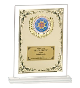 ODAK KUPA - Cam Plaketler - CM-082 A - 18x21 cm