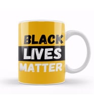 Black Lives Matter 2021 Kupa Bardak Porselen