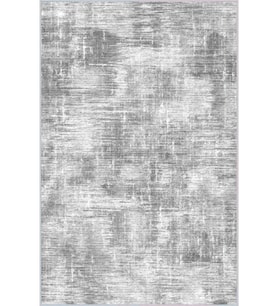 Eliana Home Baskılı, Yıkanabilir Kaymaz Taban Salon Halısı LNA1604 100x150 cm (Gri)
