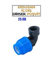 İç Diş Dirsek Puşvit 25 Lik