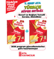 7. Sınıf Türkçe Süper Set Soru Bankam + Çalışma Kitabım Yeni