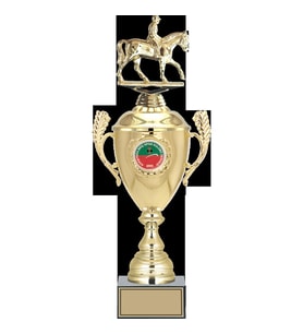 ODAK KUPA - Figürlü Kupalar - At / Binici Figürlü Kupalar FG-080 C - 46 cm