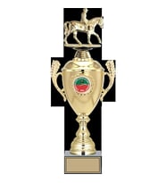ODAK KUPA - Figürlü Kupalar - At / Binici Figürlü Kupalar FG-080 C - 46 cm