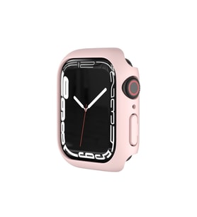 Apple Watch 7 41mm Uyumlu Zore Watch Gard 07 Sert PC Koruyucu (Pembe)