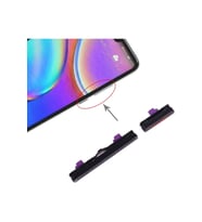 Huawei Uyumlu P20 Yan Tuşlar (Renk: Siyah)