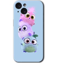 İphone 15 Kılıf HD Desen Baskılı Kılıf - Puffy