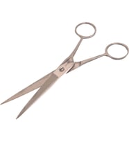 Düz Berber Saç Sakal Kesim Makası 12 Cm