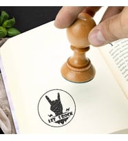 Let's Rock Tasarımlı Kitap Mührü