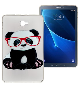 Samsung Galaxy Tab T580 Baskılı Silikon Kılıf BK-42
