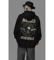 Avenged Sevenfold Baskılı Unisex Oversize Rock Metal Müzik Grubu Hoodie