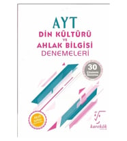 Karekök Yayınları Karekök Yayınları Ayt Din Kültürü Ve Ahlak Bilgisi 30 Deneme (Çok Renkli)