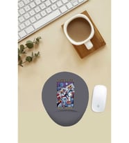 Çalışkan Astronot Desenli Bilek Destekli Mouse Pad