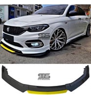Üniversal Ön Ek 4 Parça Kanatlı Sarı Dilli Ön Lip