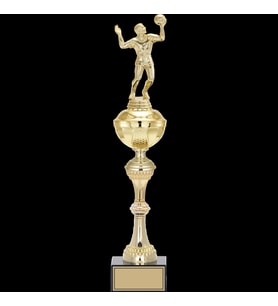 ODAK KUPA - Figürlü Kupalar - Voleybol Erkek Figürlü Kupalar FG-061 B - 48 cm