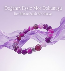 MMİF Doğal Akik Taşı Bileklik 8mm Kadın ve Erkek Renkli Nazaraetkili