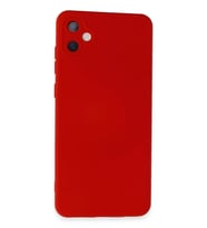 Northcity Samsung Galaxy A05 Uyumlu Kılıf Nano içi Kadife Silikon - Kırmızı