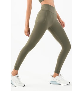 Maraton SlimFit Kadın    Haki Tayt 22266