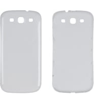 Samsung Uyumlu Galaxy S3 İ9300 Arka Kapak Beyaz