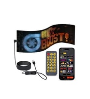 Led Panel Cama Yapışan Telefon Kontrollü Led Ekran Panel 16*64 Led Sayısı
