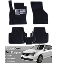 RENAULT SYMBOL 2 (2008-2012) Uyumlu EVA Paspas Tam Set–Oto Paspas,Araca Özel,Kolay Montaj