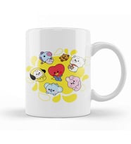Bts Kpop Adorable Characters Kupa Bardak Porselen