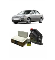 COROLLA 2002-2006 BENZİNLİ MOTORLAR YAĞ BAKIM SETİ CASTROL GTX 10W 40