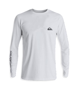 Quıksılver EVERYDAY SURF TEE LS YOUTH Erkek Çocuk T-shirt AQBWR03068-QK.10 (Beyaz)