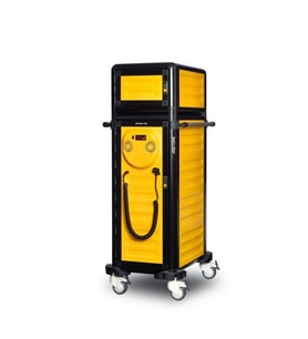 Gastrolley Tekli Hastane Tepsi Arabası 100 / 25 (Isıtmalı+Nötr) 57 x 79 x 158 (cm)