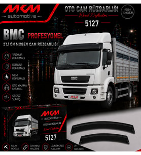 BMC Profesyonel 2'li Ön Mugen Cam Rüzgarlığı