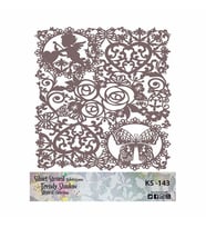 Cadence Siluet (Kenarsız) Stencil KS-143 
