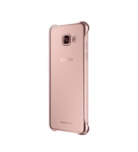 Galaxy A5 (2016) A510F ile Uyumlu Clear Back Cover Kılıf Rose Gold EF-QA510CZEGWW