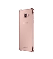 Galaxy A5 (2016) A510F ile Uyumlu Clear Back Cover Kılıf Rose Gold EF-QA510CZEGWW