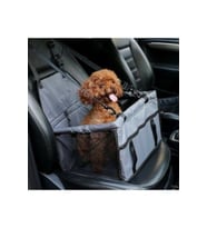Araç Seyahat Kedi Köpek Evci Hayvan Taşıma Koltuğu Askılı Çanta Araba Yatağı (Siyah)
